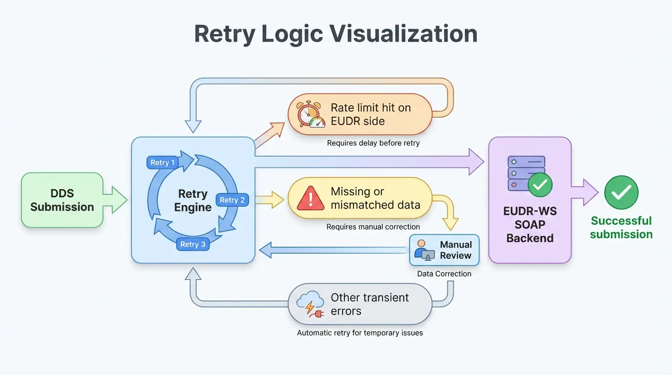 Smart Retry Logic Visualization